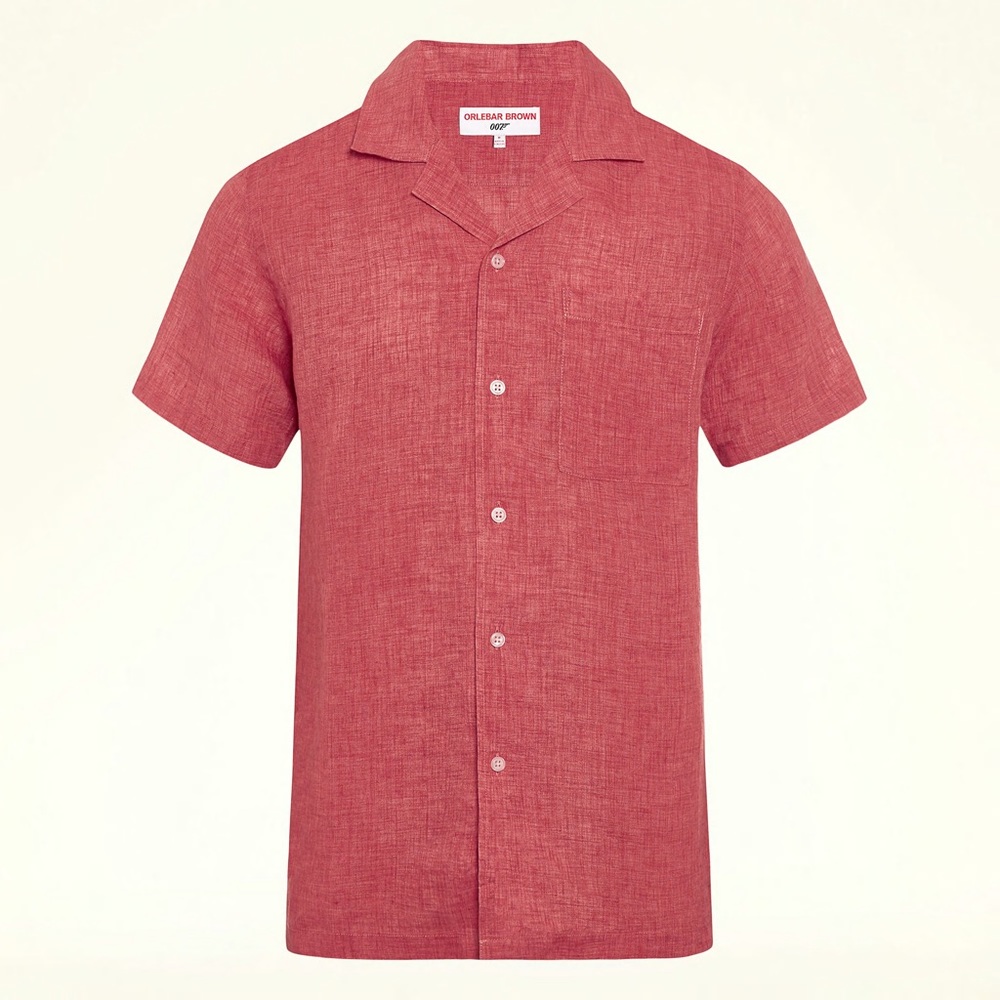 Orlebar Brown 007 Thunderball Linen Shirt